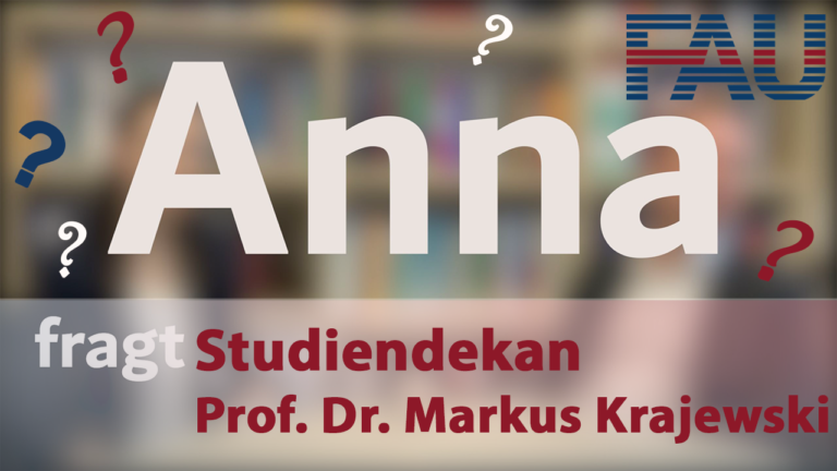 Anna fragt: Welche Aufgaben hat der Studiendekan?