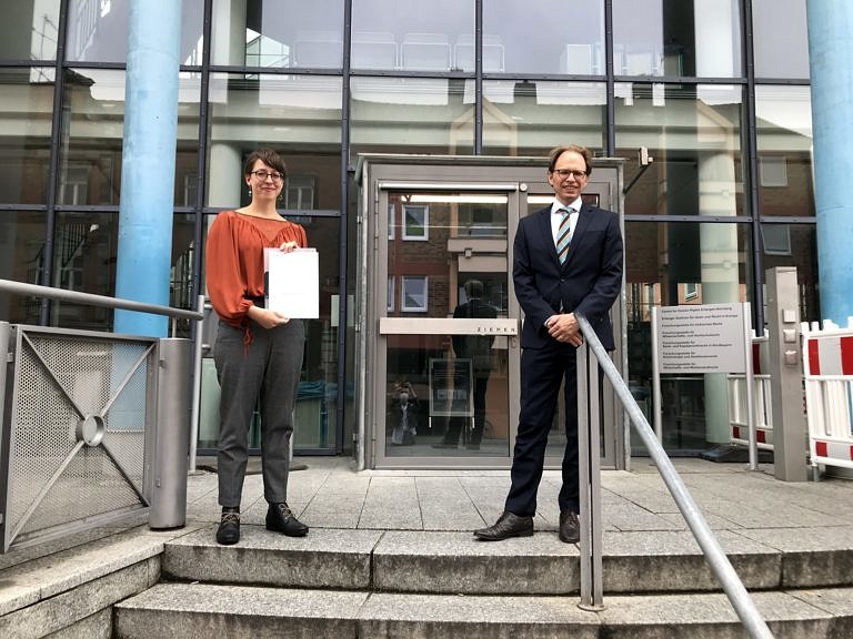 Vergabe des Fakultätsfrauenpreises 2020 an Frau Ronja Heß