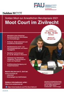 Zum Artikel "Soldan Moot Court"