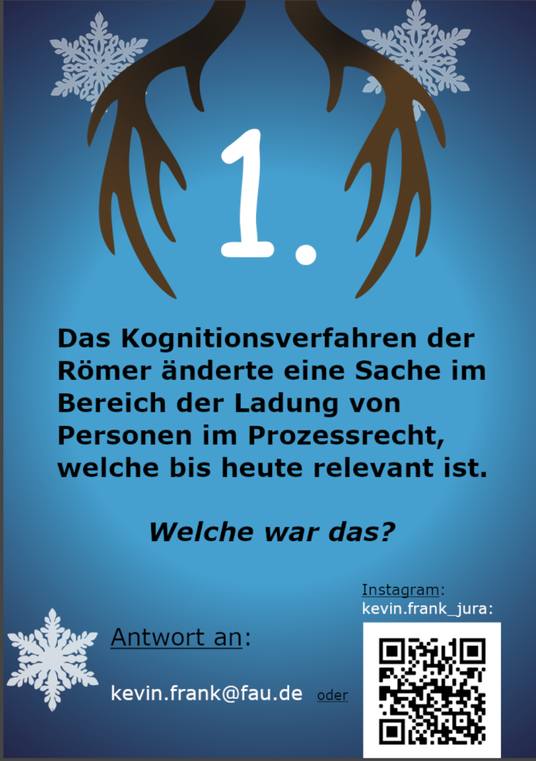 01.12.2021 – Wie alles begann