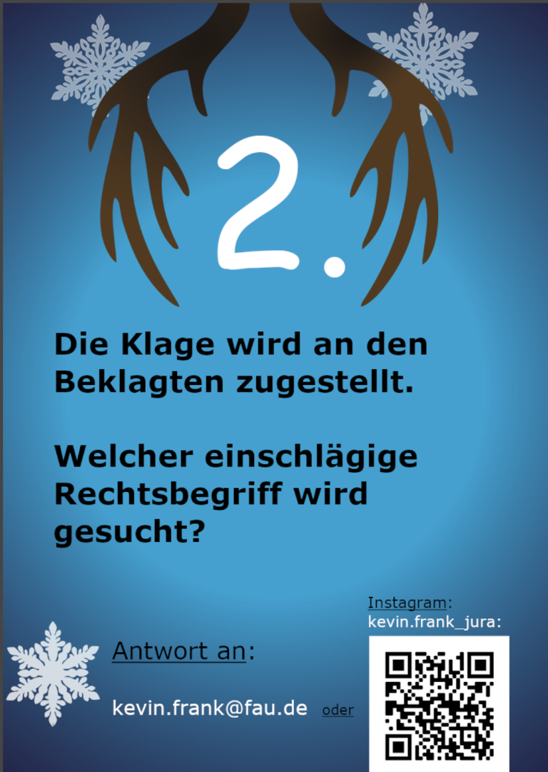 02.12.2021 – Unser JDC Moot Court Raum