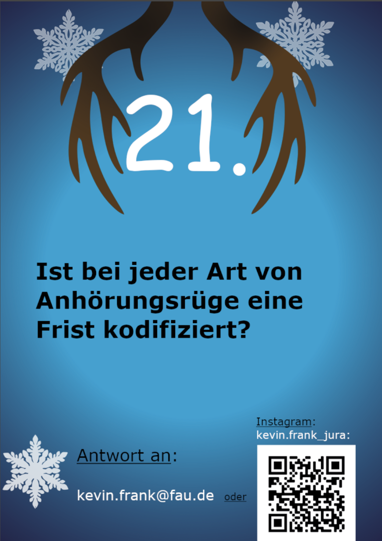 21.12.2021 – Fit für die Praxis durch Moot Courts?