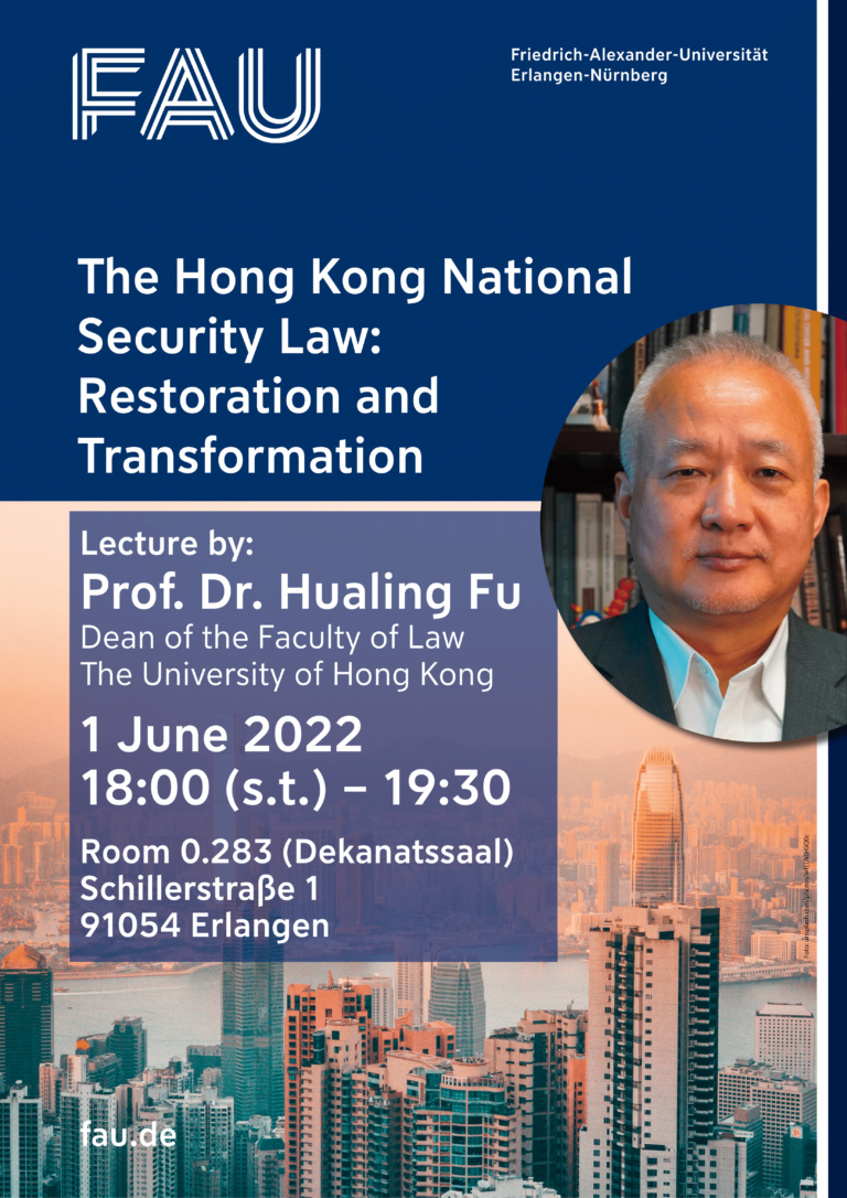 The Hong Kong National  Security Law: Restoration and Transformation
