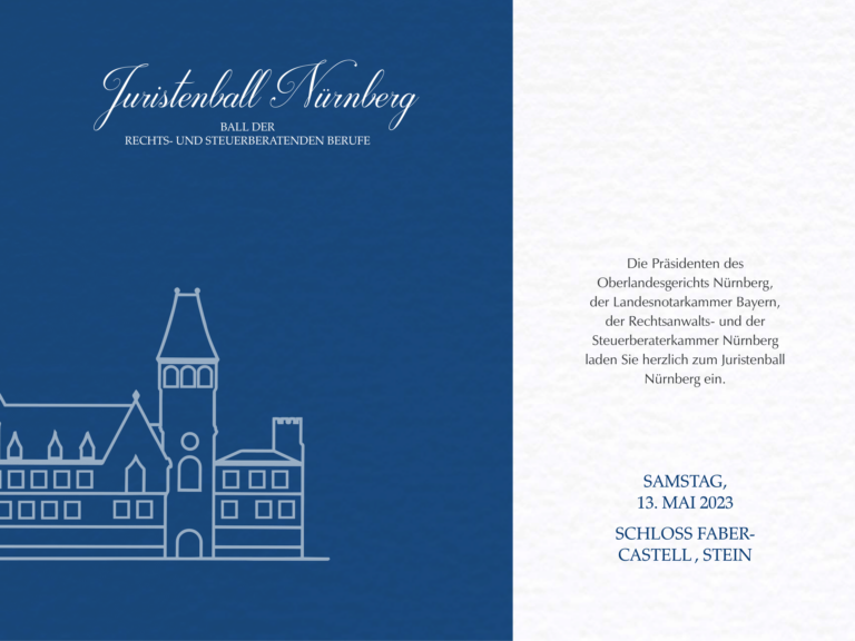Einladung zum 5. Nürnberger Juristenball