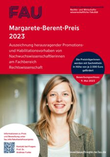 Zum Artikel "Fakultätsfrauenpreis 2023"
