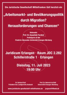 Zum Artikel "Veranstaltung: „Arbeitsmarkt- und Bevölkerungspolitik durch Migration? Herausforderungen und Chancen“"